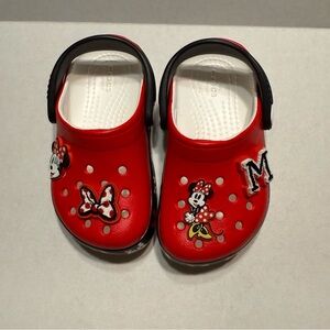 Disney Minnie Mouse Crocs Kid Size